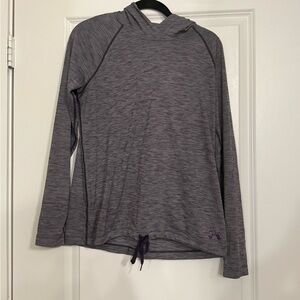 Under Armour Women's HeatGear Velocity Twist Heathered Hoodie Loose Fit Pullover